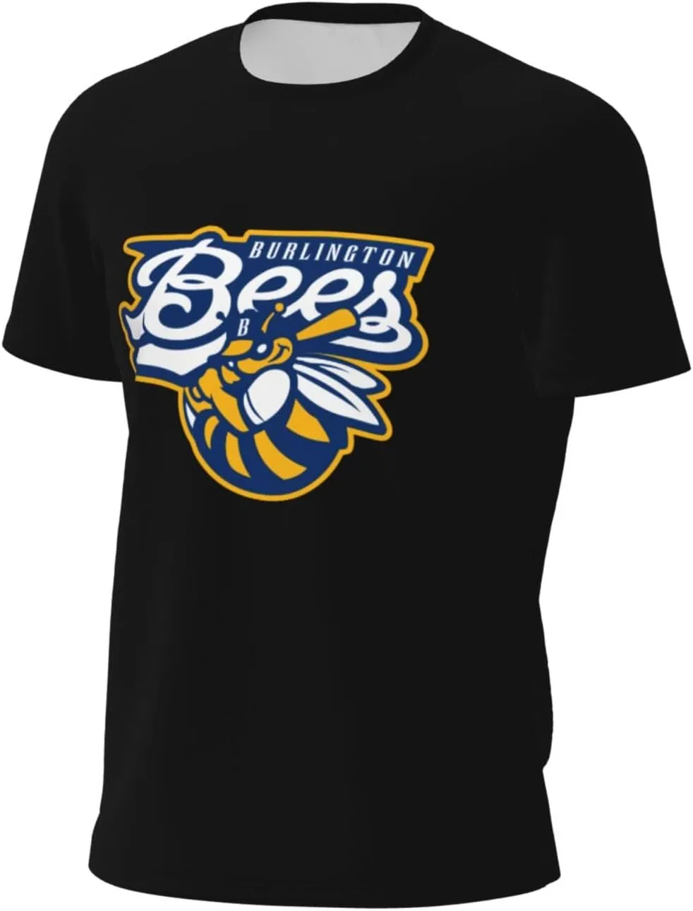 Burlington Bees Men's Lightweight Breathable Mesh Short Sleeve T-Shirt