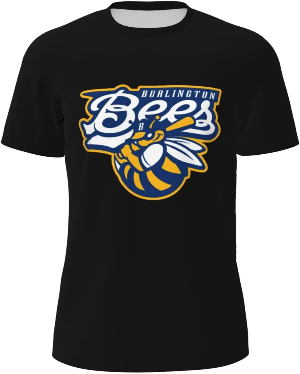 Burlington Bees Men's Lightweight Breathable Mesh Short Sleeve T-Shirt