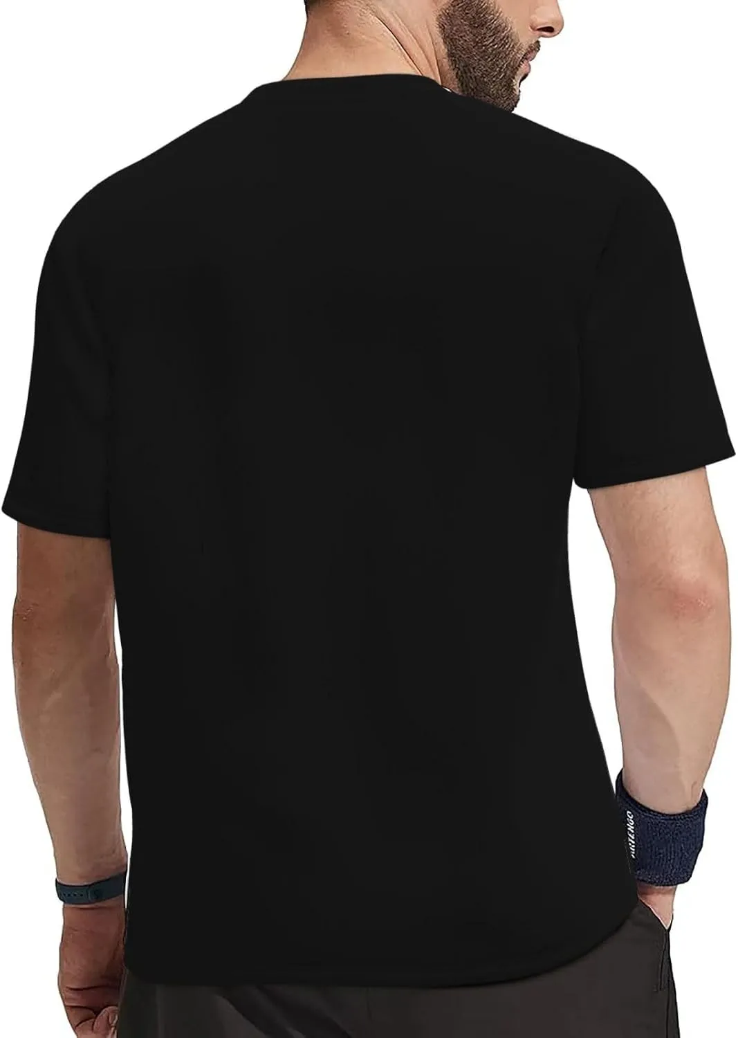 Burlington Bees Men's Lightweight Breathable Mesh Short Sleeve T-Shirt