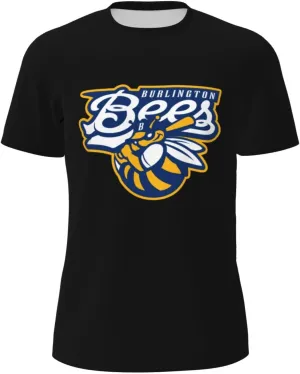 Burlington Bees Men's Lightweight Breathable Mesh Short Sleeve T-Shirt