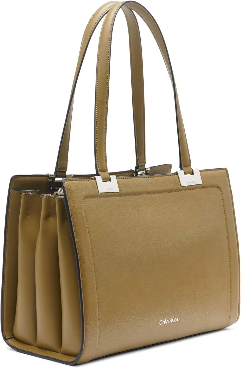 Calvin Klein Palm Triple Compartment Organizational Tote