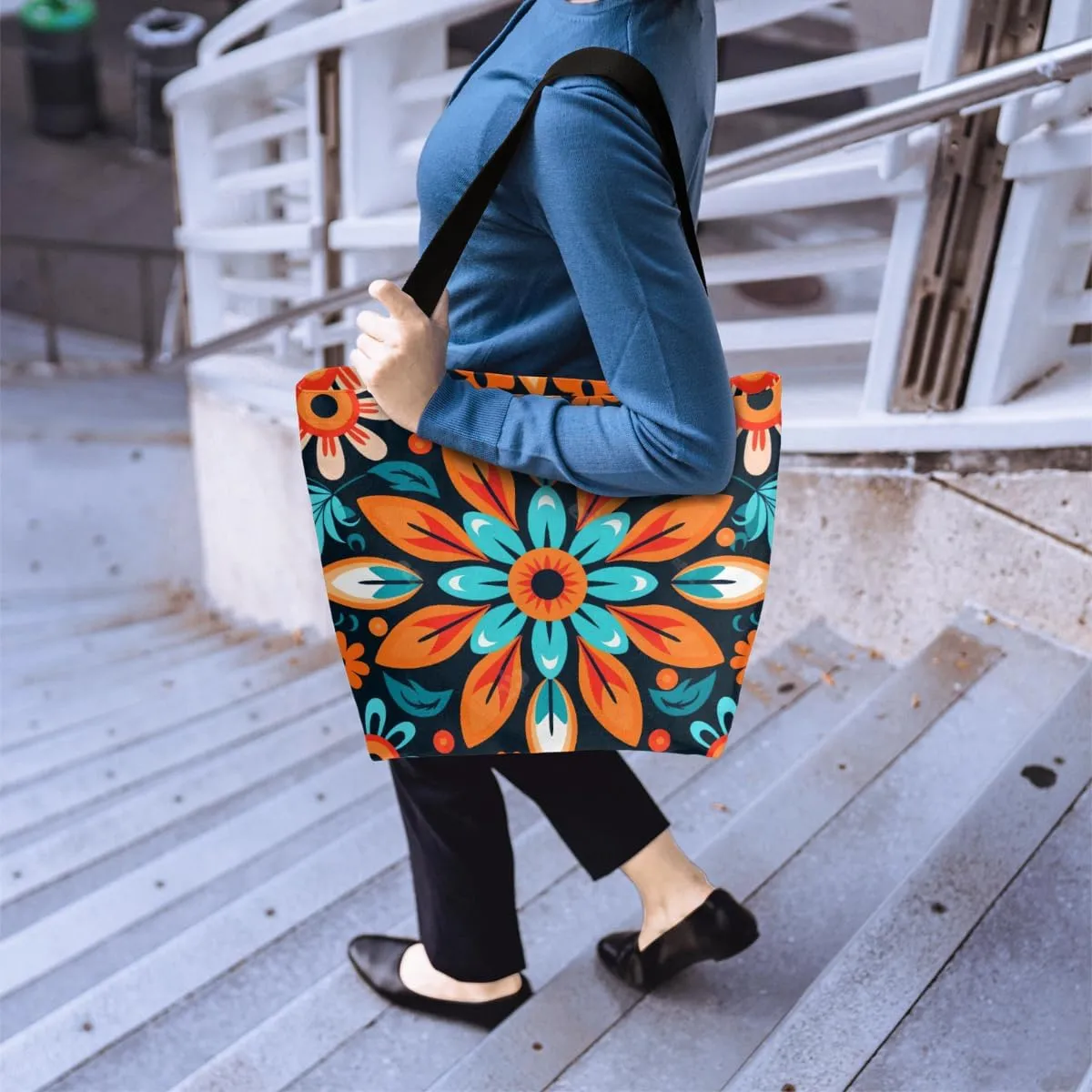 Canvas Tote Bag Large Women Casual Shoulder Bag Handbag Reusable Storage Shoulder Bag