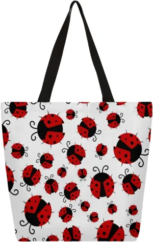 Canvas Tote Bag Large Women Casual Shoulder Bag Handbag Reusable Storage Shoulder Bag