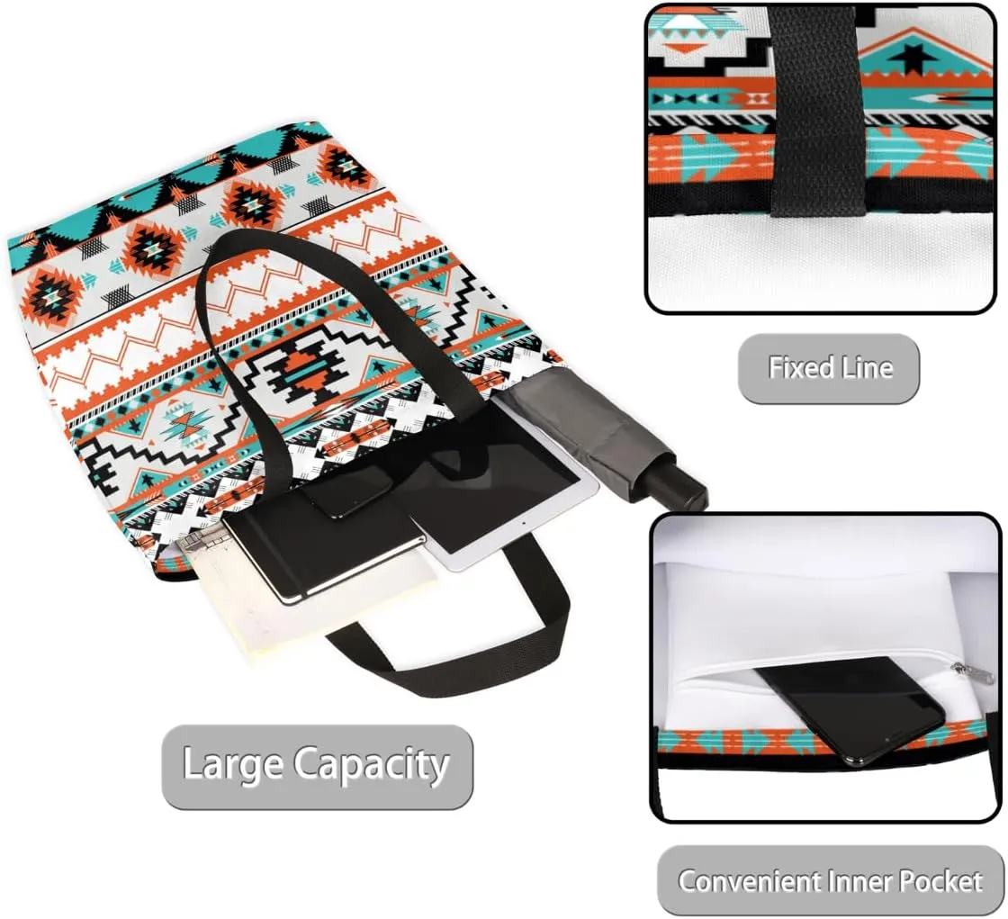Canvas Tote Bag Large Women Casual Shoulder Bag Handbag Reusable Storage Shoulder Bag