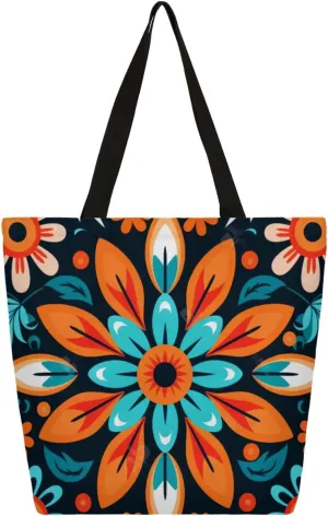 Canvas Tote Bag Large Women Casual Shoulder Bag Handbag Reusable Storage Shoulder Bag