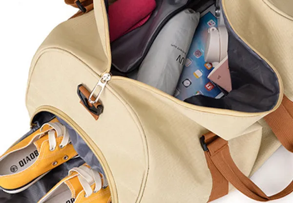 Canvas Travel Duffel & Gym Bag