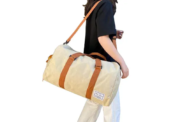 Canvas Travel Duffel & Gym Bag
