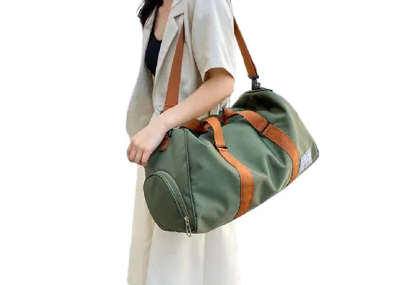 Canvas Travel Duffel & Gym Bag