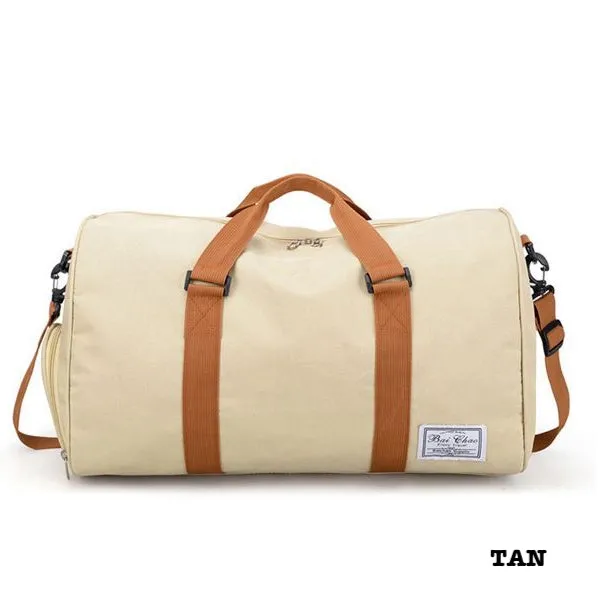 Canvas Travel Duffel & Gym Bag