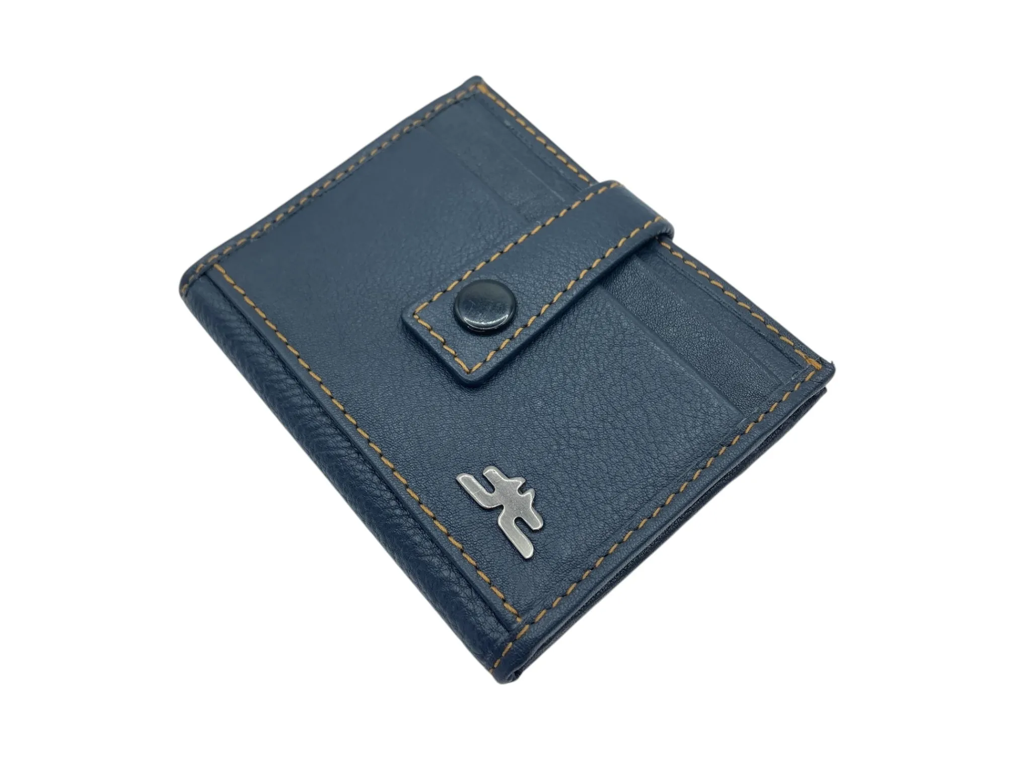 Card Case & Cash Wallet Compact Size 12 Card Space Plus Zip For Coins # 4029Z
