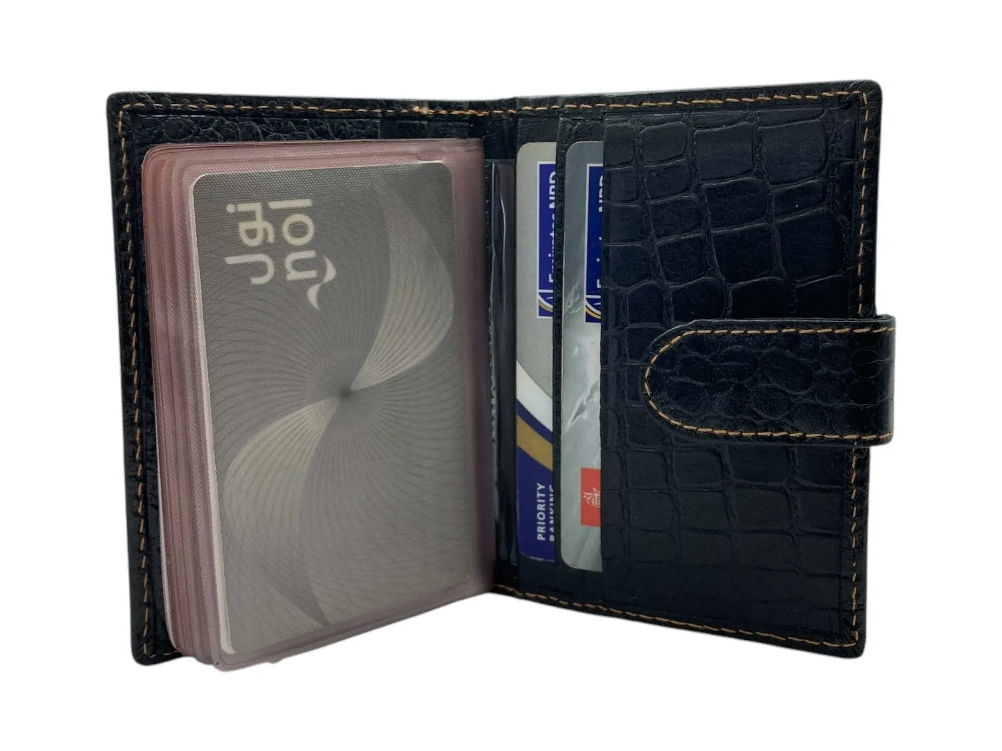 Card Case Small Size 16 Card Album Loop Lock # 1090B