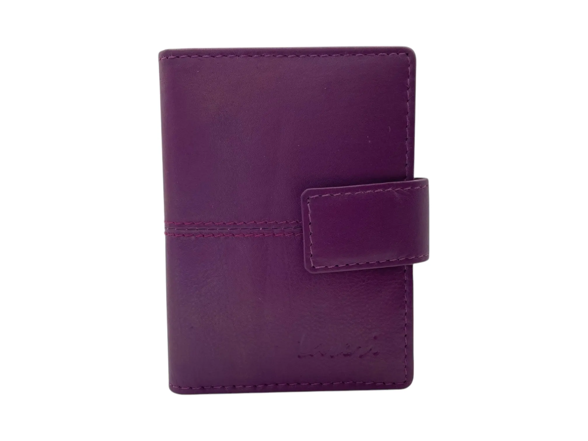 Card Case Small Size 16 Card Album Loop Lock # 1090B