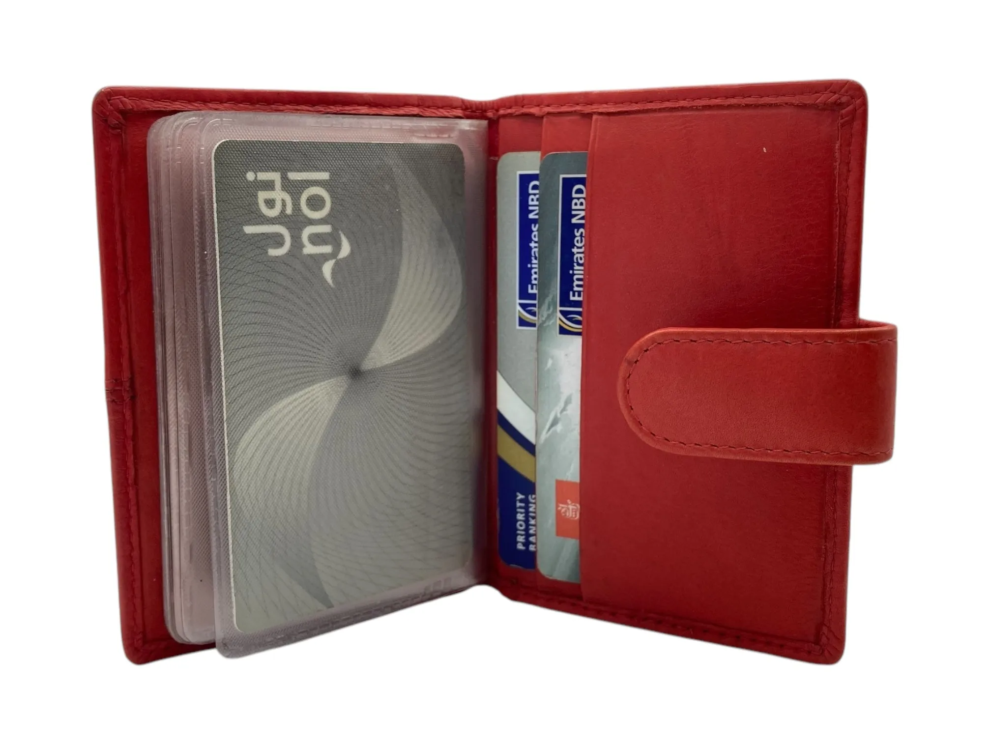 Card Case Small Size 16 Card Album Loop Lock # 1090B