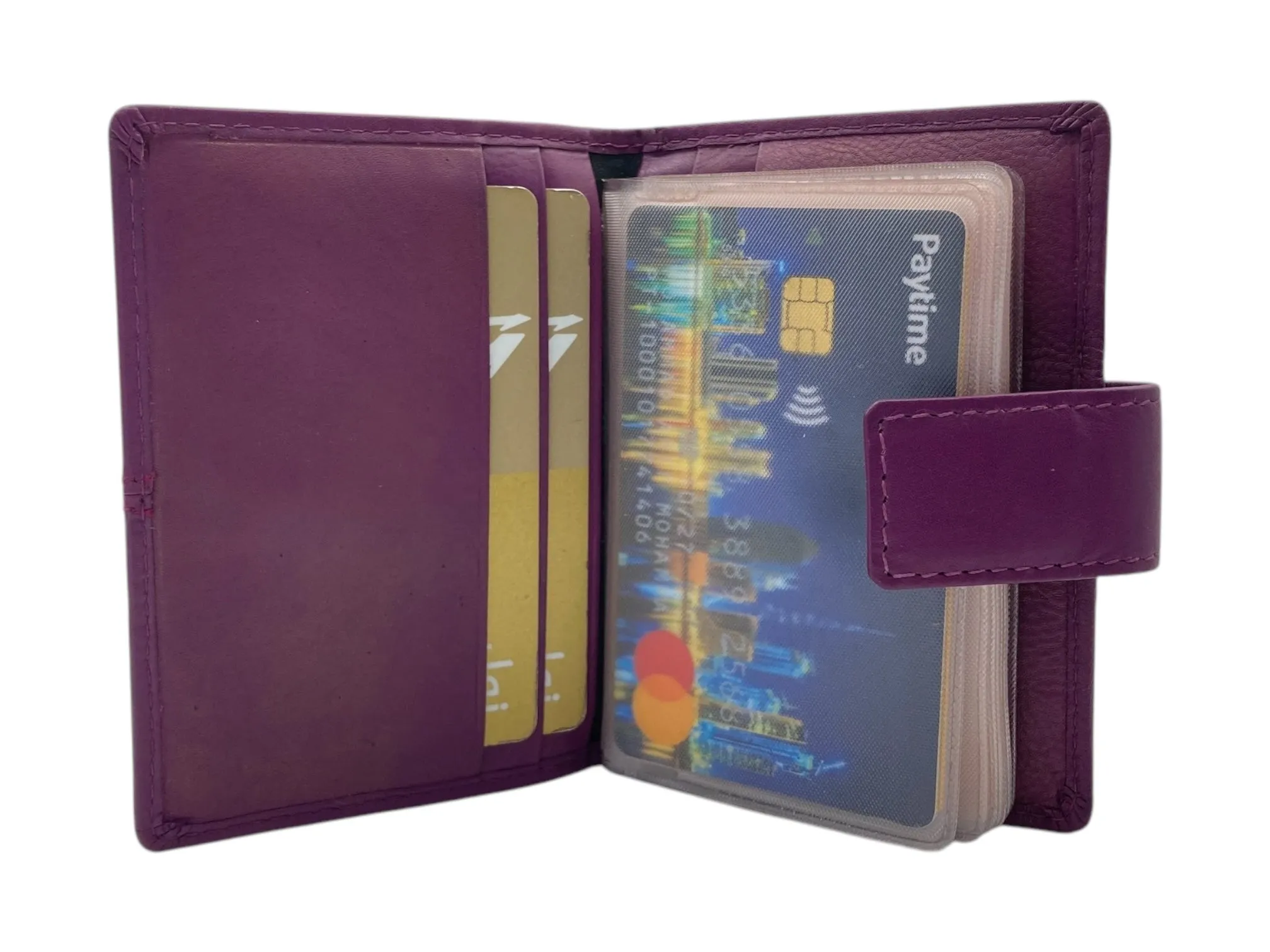 Card Case Small Size 16 Card Album Loop Lock # 1090B