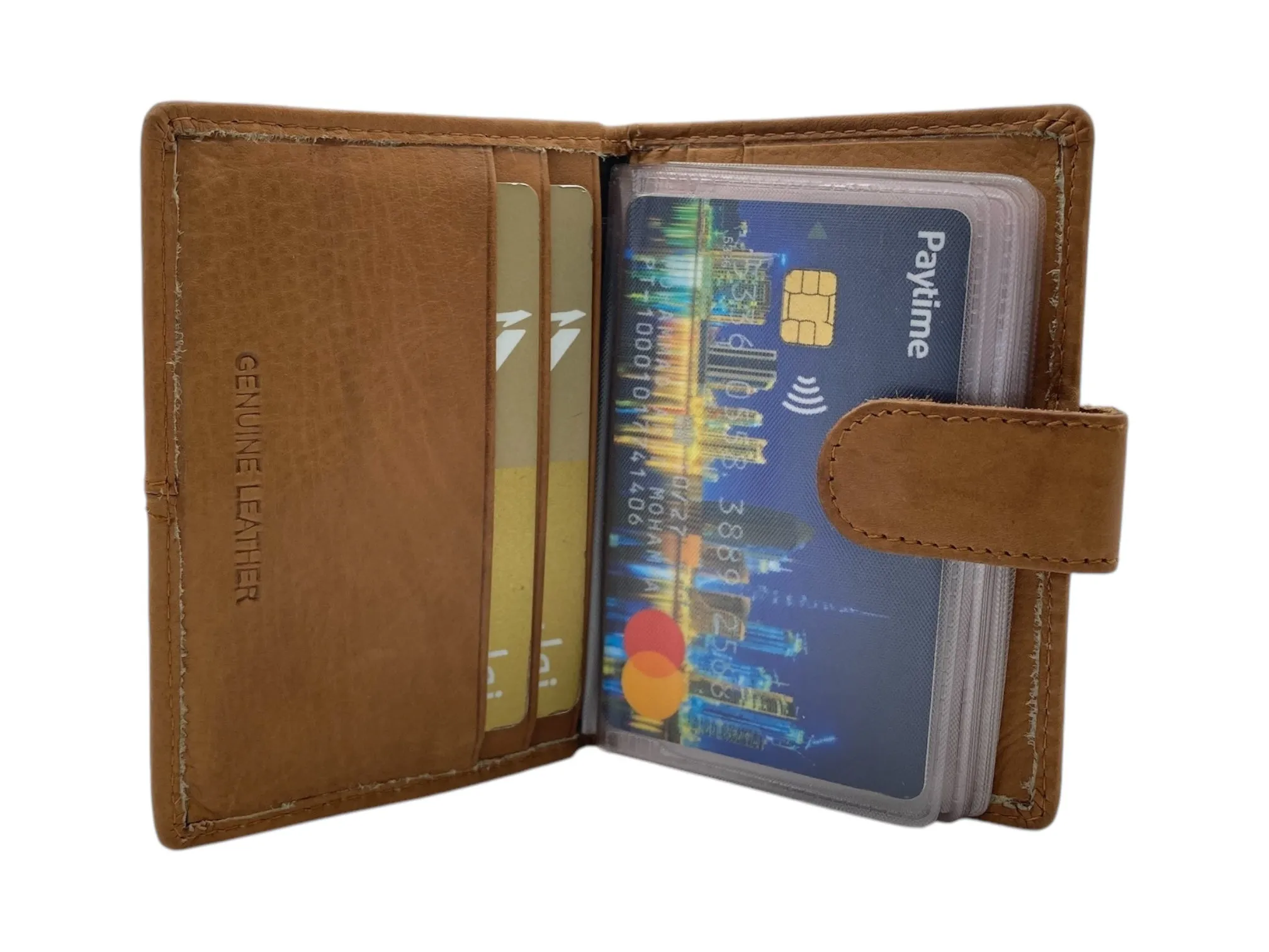 Card Case Small Size 16 Card Album Loop Lock # 1090B