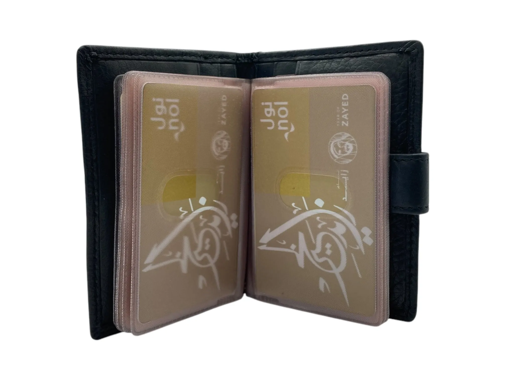Card Case Small Size 16 Card Album Loop Lock # 1090B