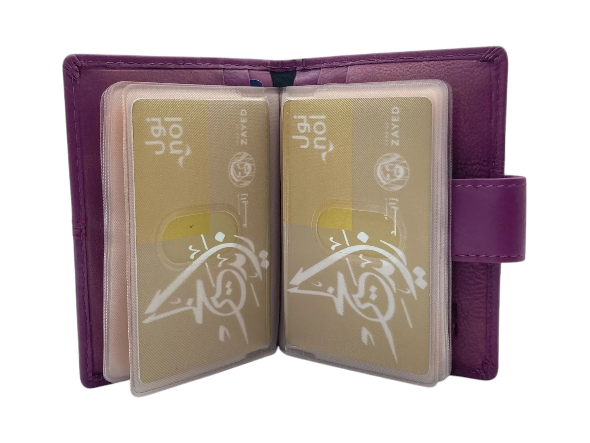 Card Case Small Size 16 Card Album Loop Lock # 1090B