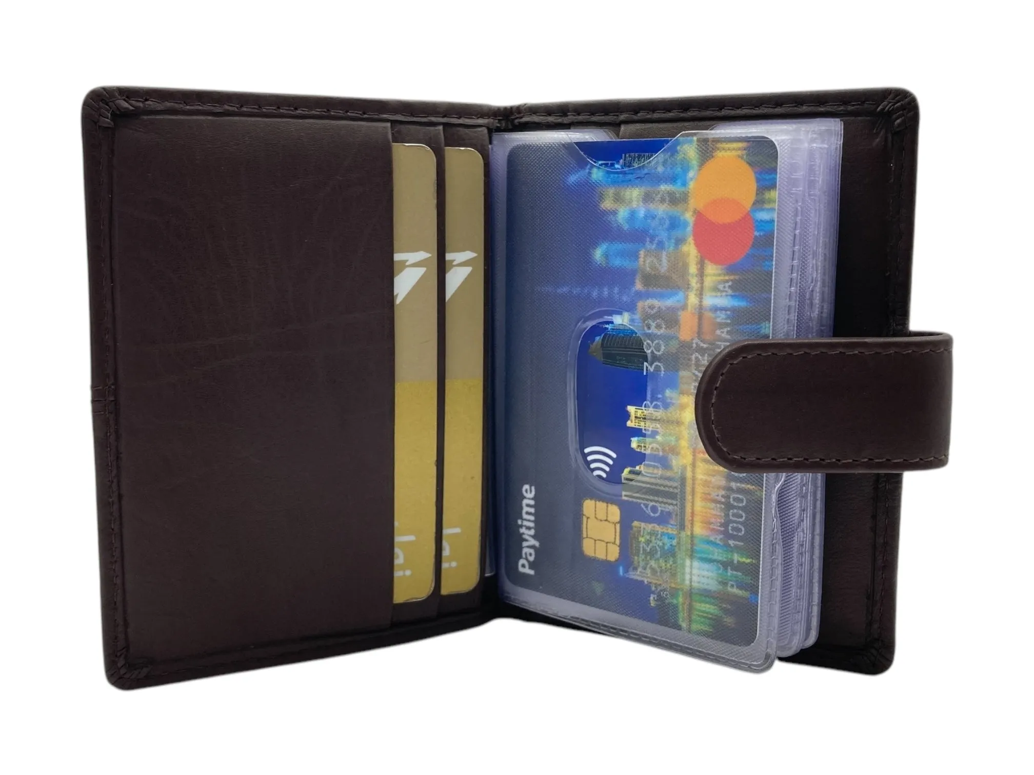 Card Case Small Size 16 Card Album Loop Lock # 1090B