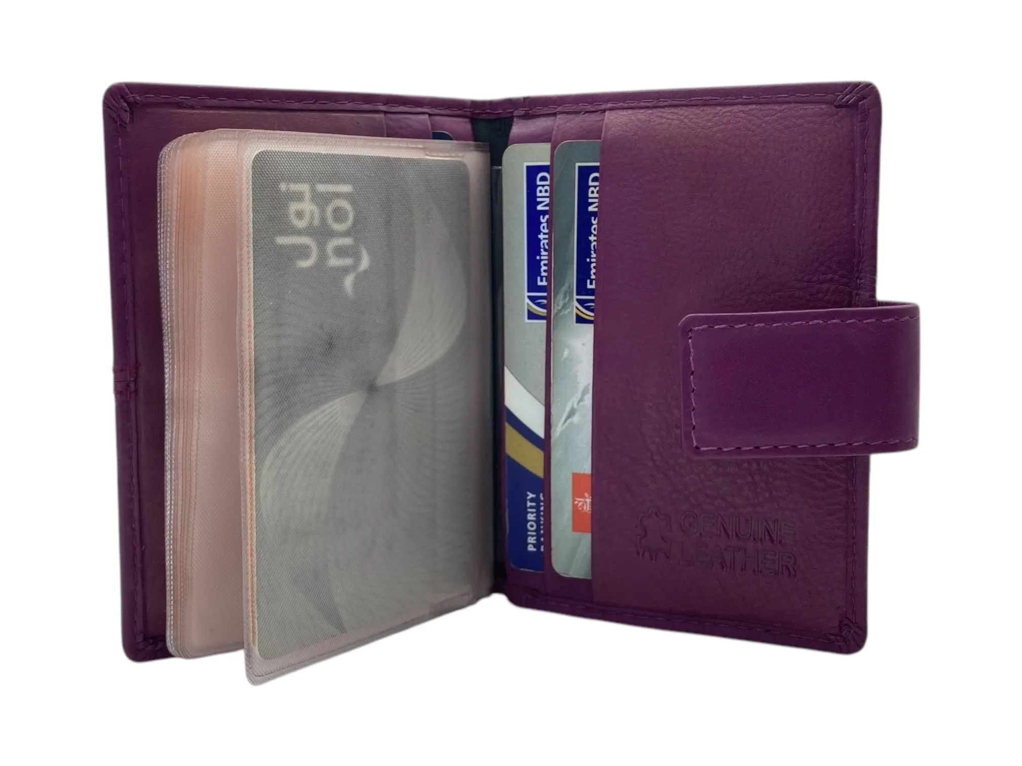 Card Case Small Size 16 Card Album Loop Lock # 1090B