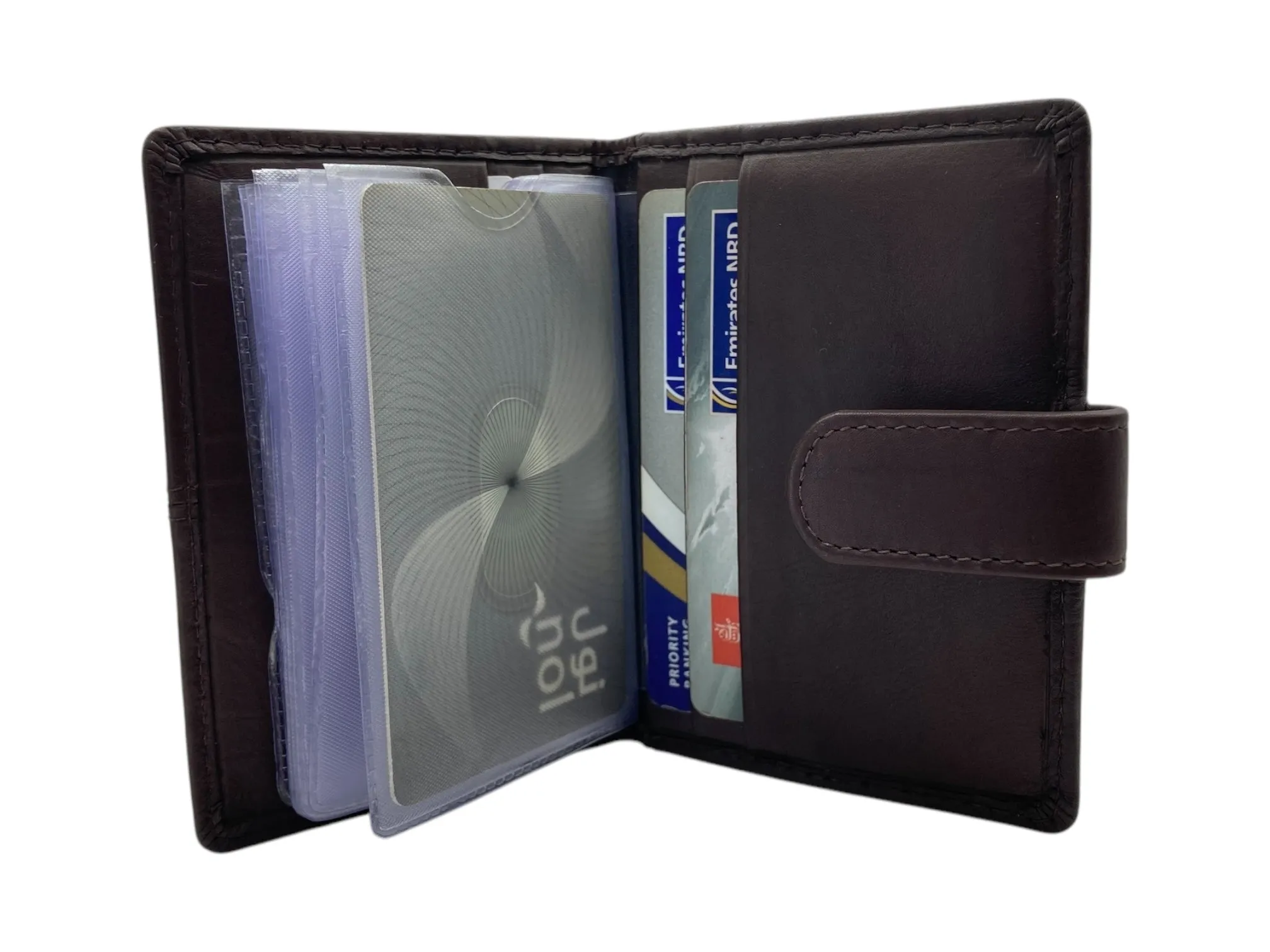 Card Case Small Size 16 Card Album Loop Lock # 1090B