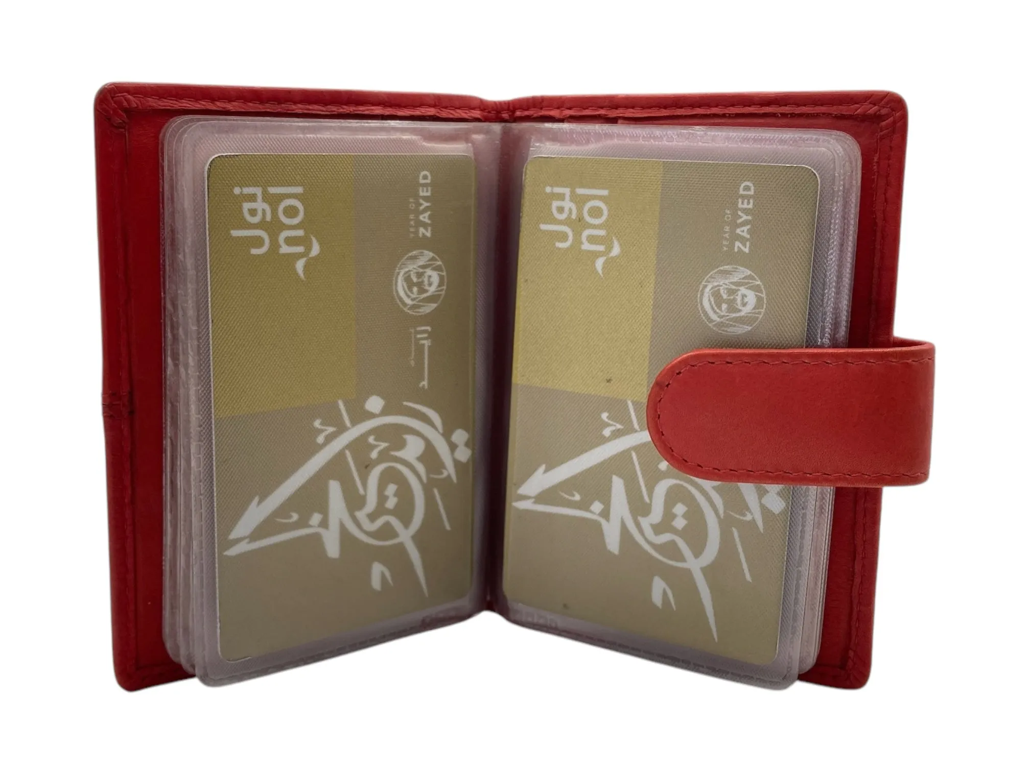 Card Case Small Size 16 Card Album Loop Lock # 1090B