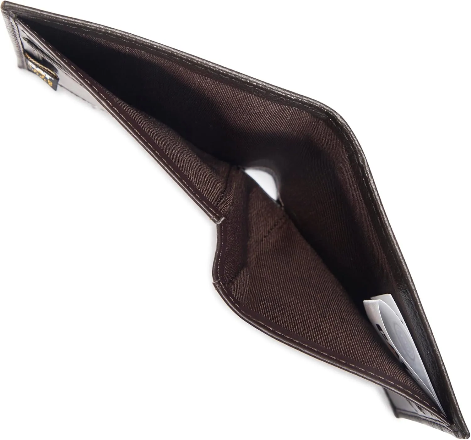CAT Men's Leather Bifold Wallet