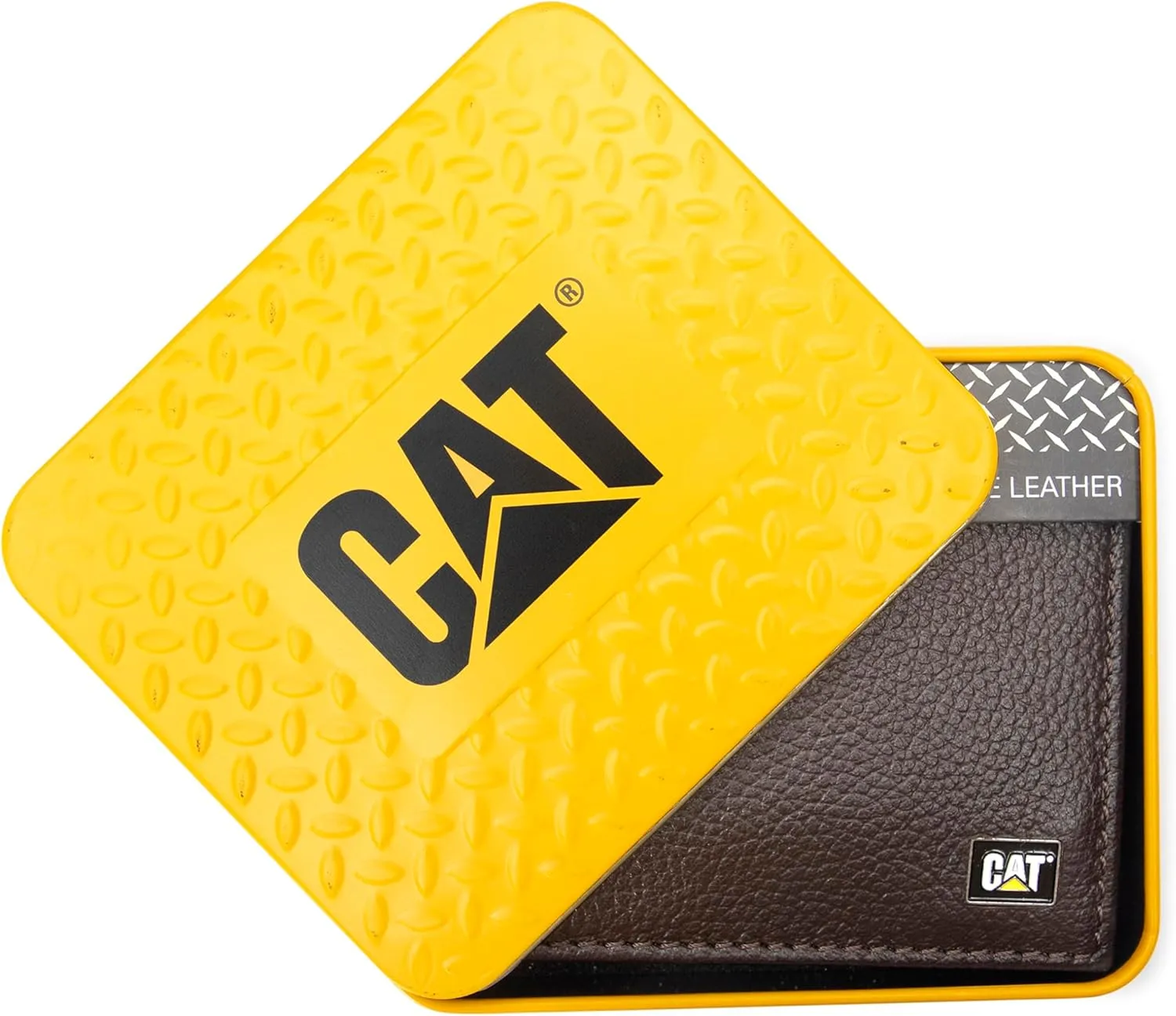 CAT Men's Leather Bifold Wallet