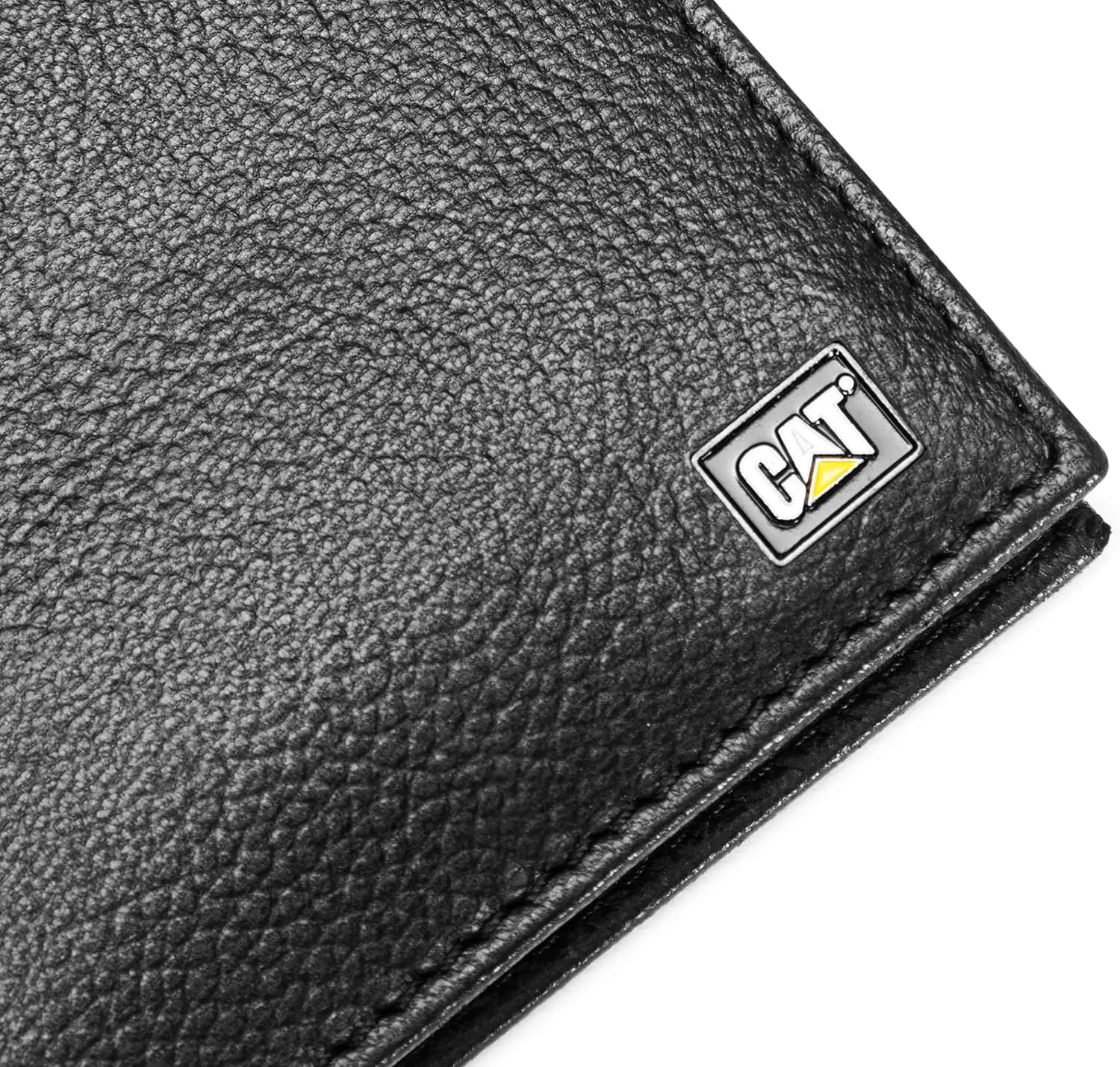 CAT Men's Leather Bifold Wallet