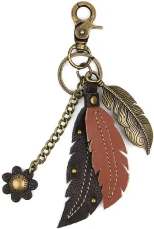 CHALA Purse Charm, Key Fob, keychain Decorative Accessories, Metal Charming Keychain