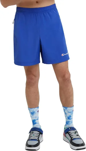 Champion Men's Warm-up Shorts, Nylon Shorts for Men, Gym Shorts for Men, Athletic Shorts, 6"