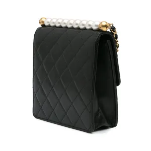 Chanel Small Lambskin Chic Pearls Flap