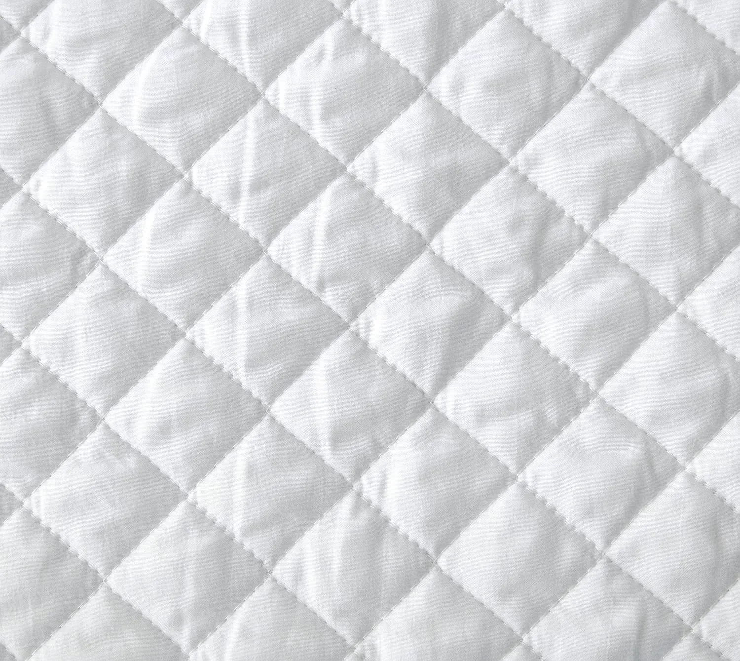 Chezmoi Collection Teo 3-Piece White King Size Quilt Set - Diamond Stitch Stone-Washed Super Soft Microfiber Lightweight Quilted Bedspread Coverlet Set for All Seasons