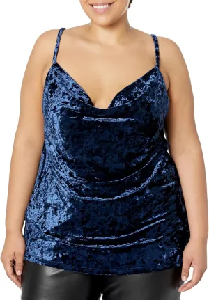 City Chic Women's Citychic Plus Size Cami Velvet Lust