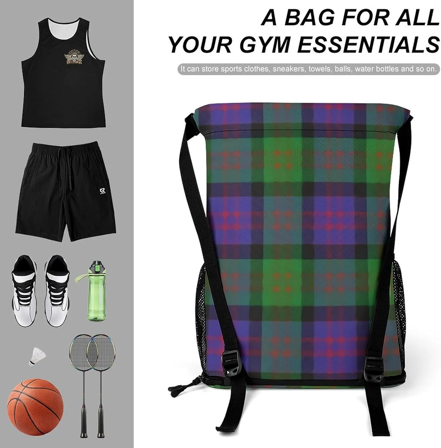 Clan MacDonald Donald Sports Bundle Pocket with Dry Wet Separation Unisex