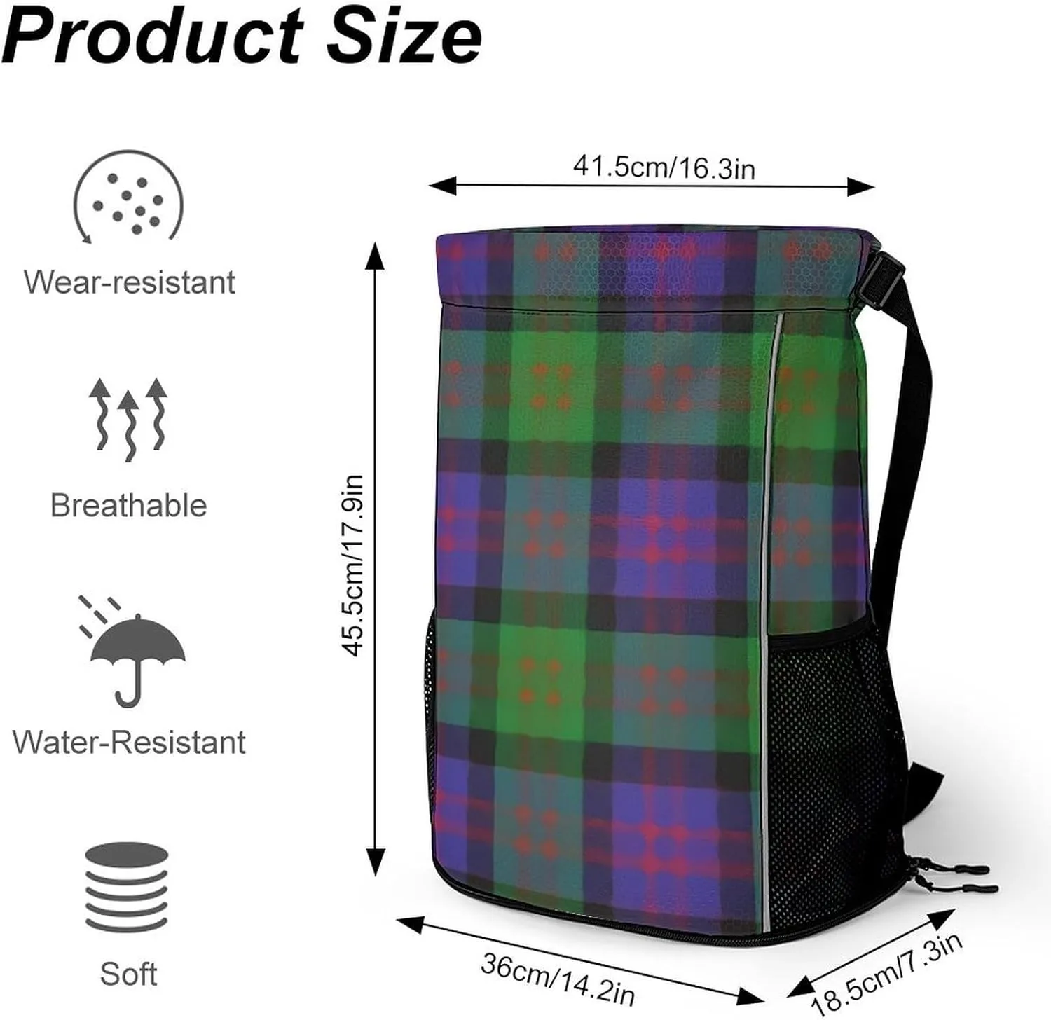 Clan MacDonald Donald Sports Bundle Pocket with Dry Wet Separation Unisex