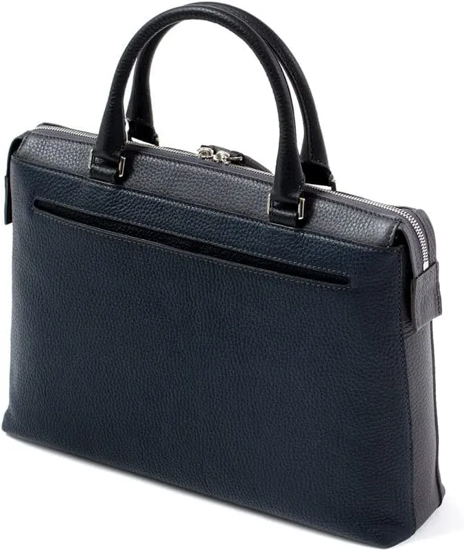 Compact Genuine Leather Business Bag A4 Just Sol, Made In Japan, No.627511
