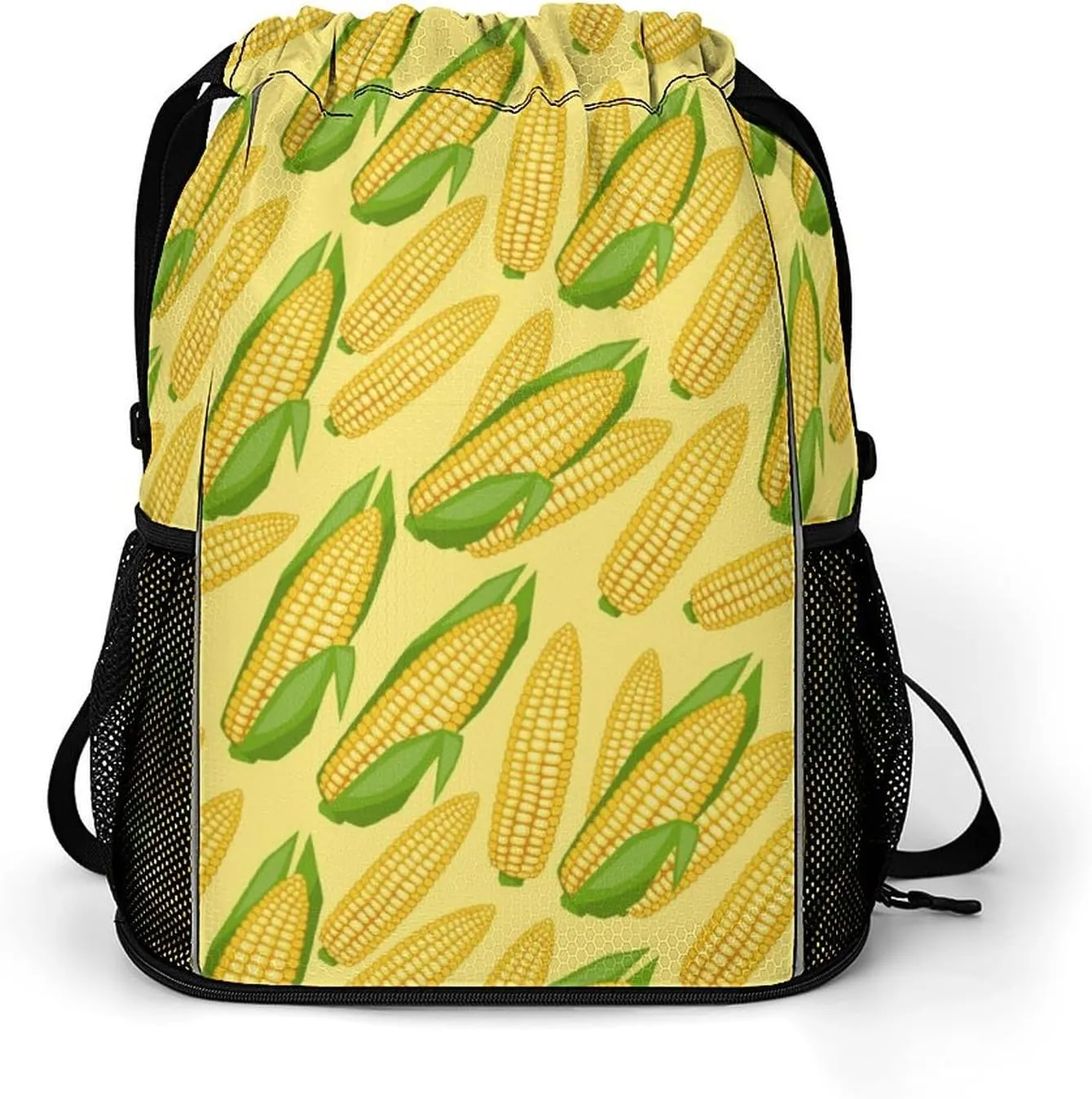 Corn Cobs Gym Bag Workout Gym Backpack with Shoe Compartment Sports Bags for Women Men