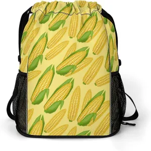 Corn Cobs Gym Bag Workout Gym Backpack with Shoe Compartment Sports Bags for Women Men