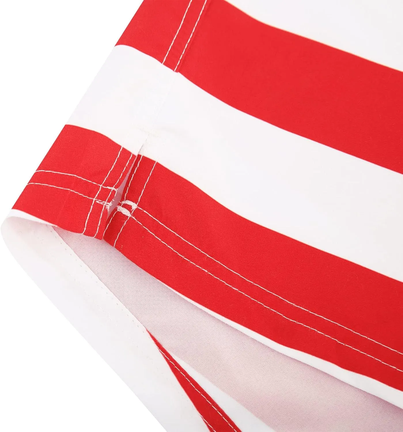 Cozople Mens Swim Trunks with Compression Liner 5.5" Inseam Quick Dry Bathing Suit Lightweight Swimming Shorts