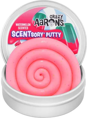 Crazy Aaron's Thinking Putty® - Popsicle - Multi-Color Sensory Putty for Kids and Grown ups in a 4" Tin - Creative and Endless Fun, Stress Relief Therapy Toys, Never Dries Out - Made in USA