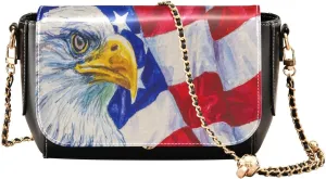 Crossbody Bags for Women Trendy Women's Black Shoulder Bag Small PU Leather Flap Cross Body Bag Handbags