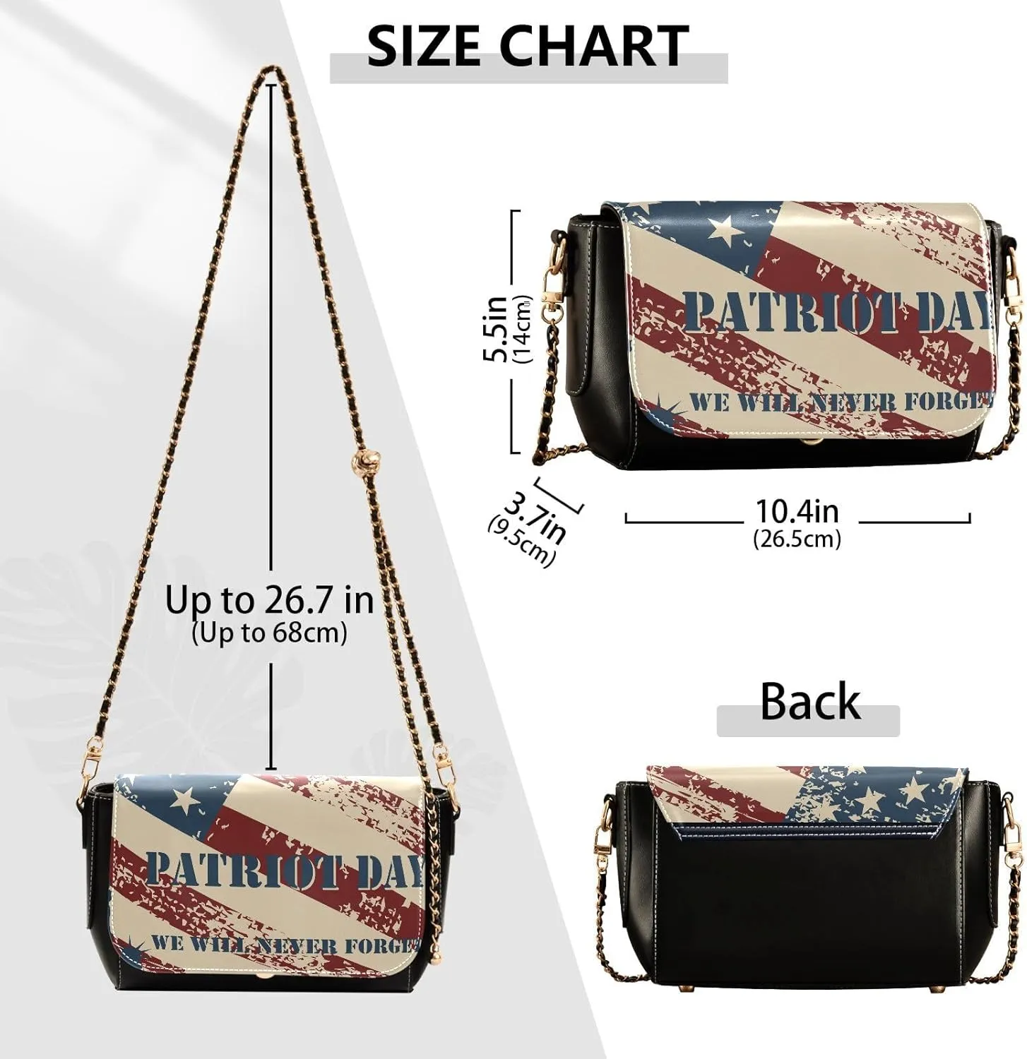 Crossbody Bags for Women Trendy Women's Black Shoulder Bag Small PU Leather Flap Cross Body Bag Handbags