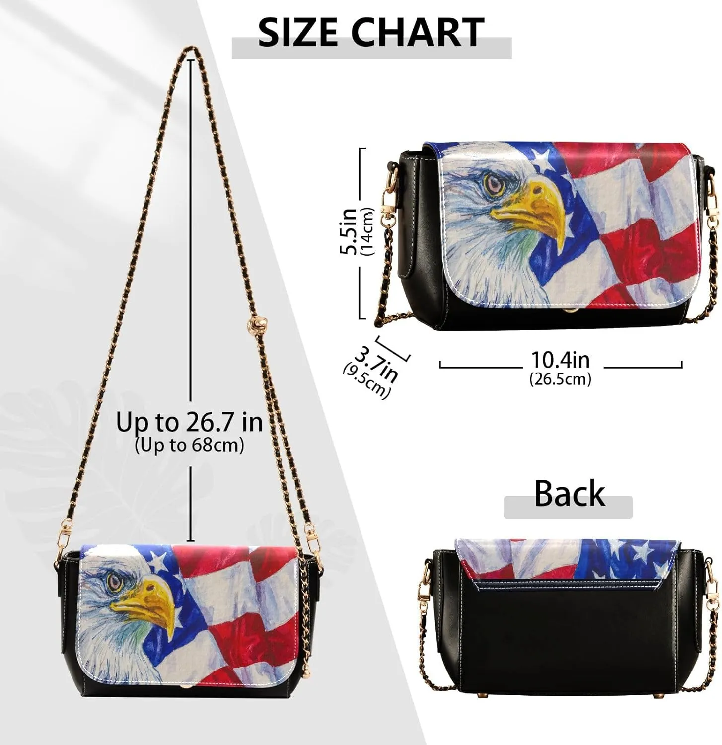 Crossbody Bags for Women Trendy Women's Black Shoulder Bag Small PU Leather Flap Cross Body Bag Handbags