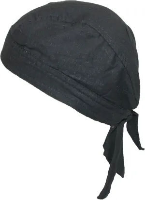 CTM® Men's Cotton Lined Do Rag Riding Cap (Pack of 12)