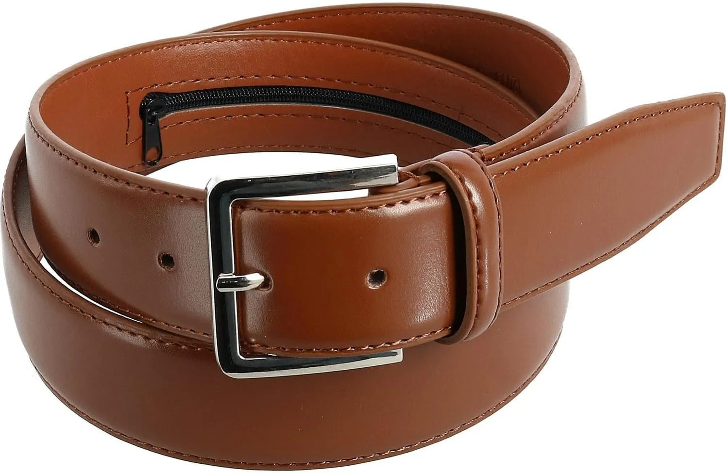 CTM® Men's Leather Travel Money Belt