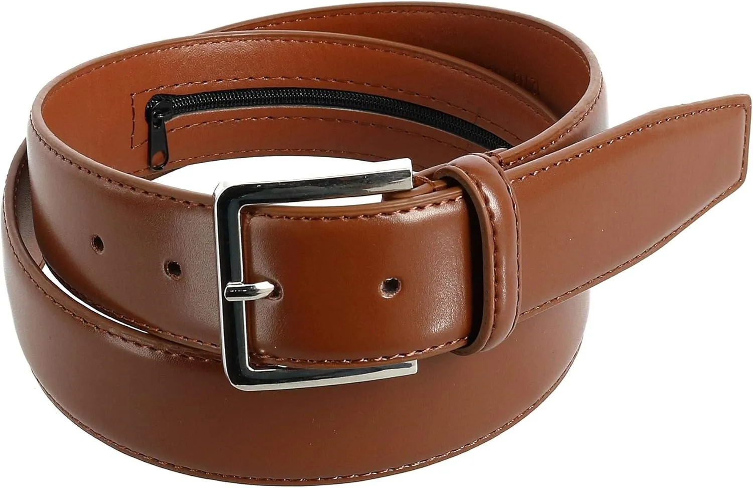 CTM® Men's Leather Travel Money Belt
