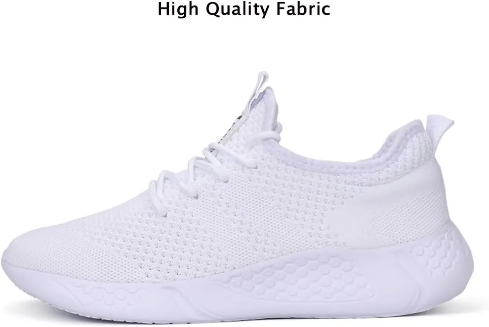 Damyuan Men's Sport Gym Running Shoes Walking Shoes Casual Lace Up Lightweight