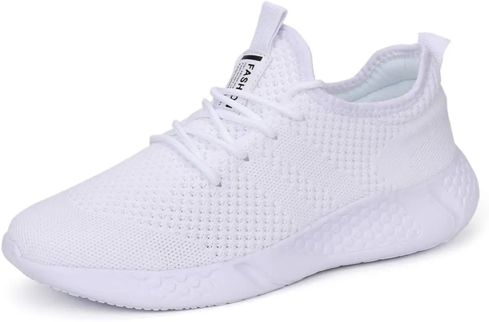 Damyuan Men's Sport Gym Running Shoes Walking Shoes Casual Lace Up Lightweight