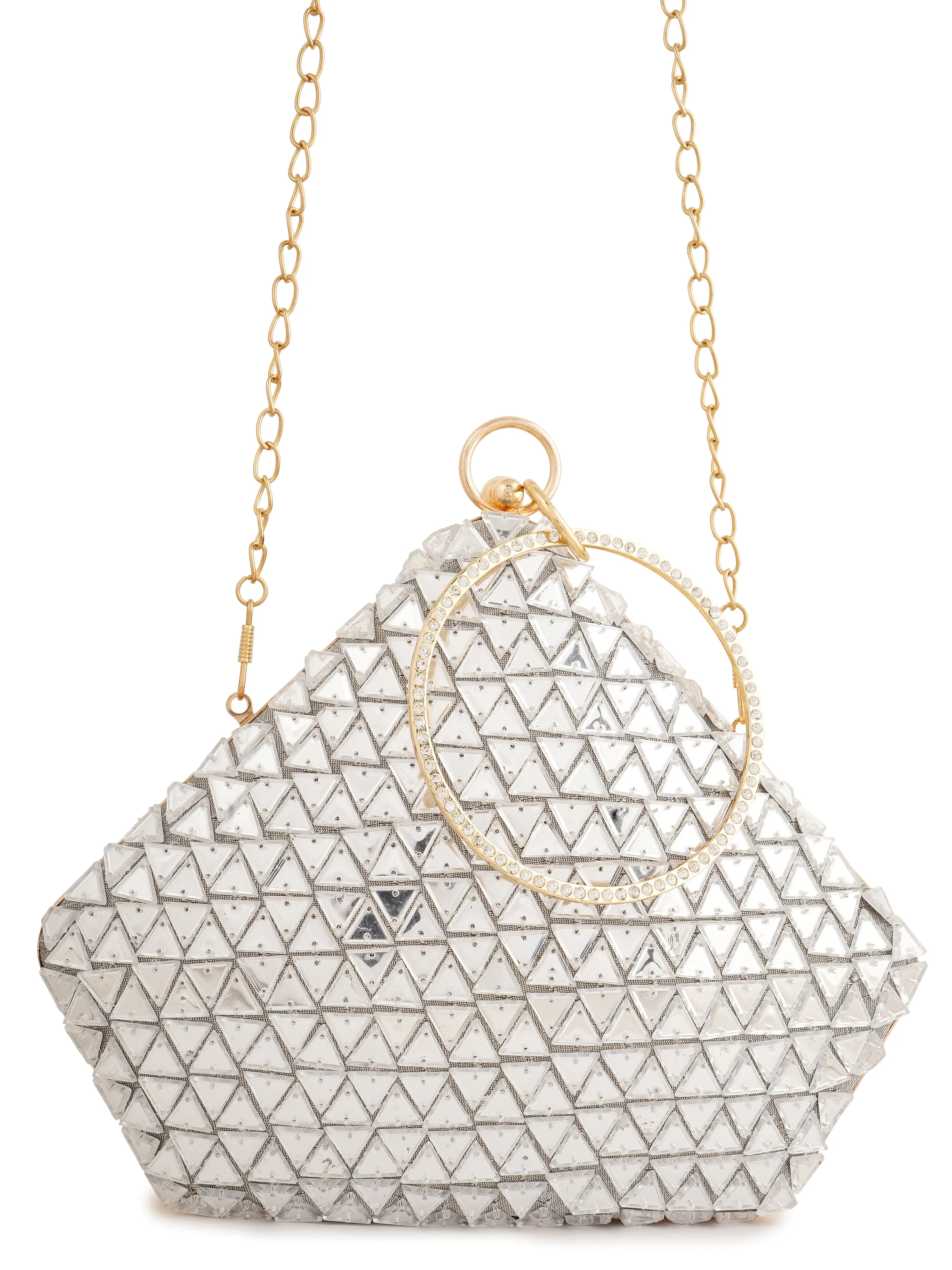 Dazzling Diamond Clutch
