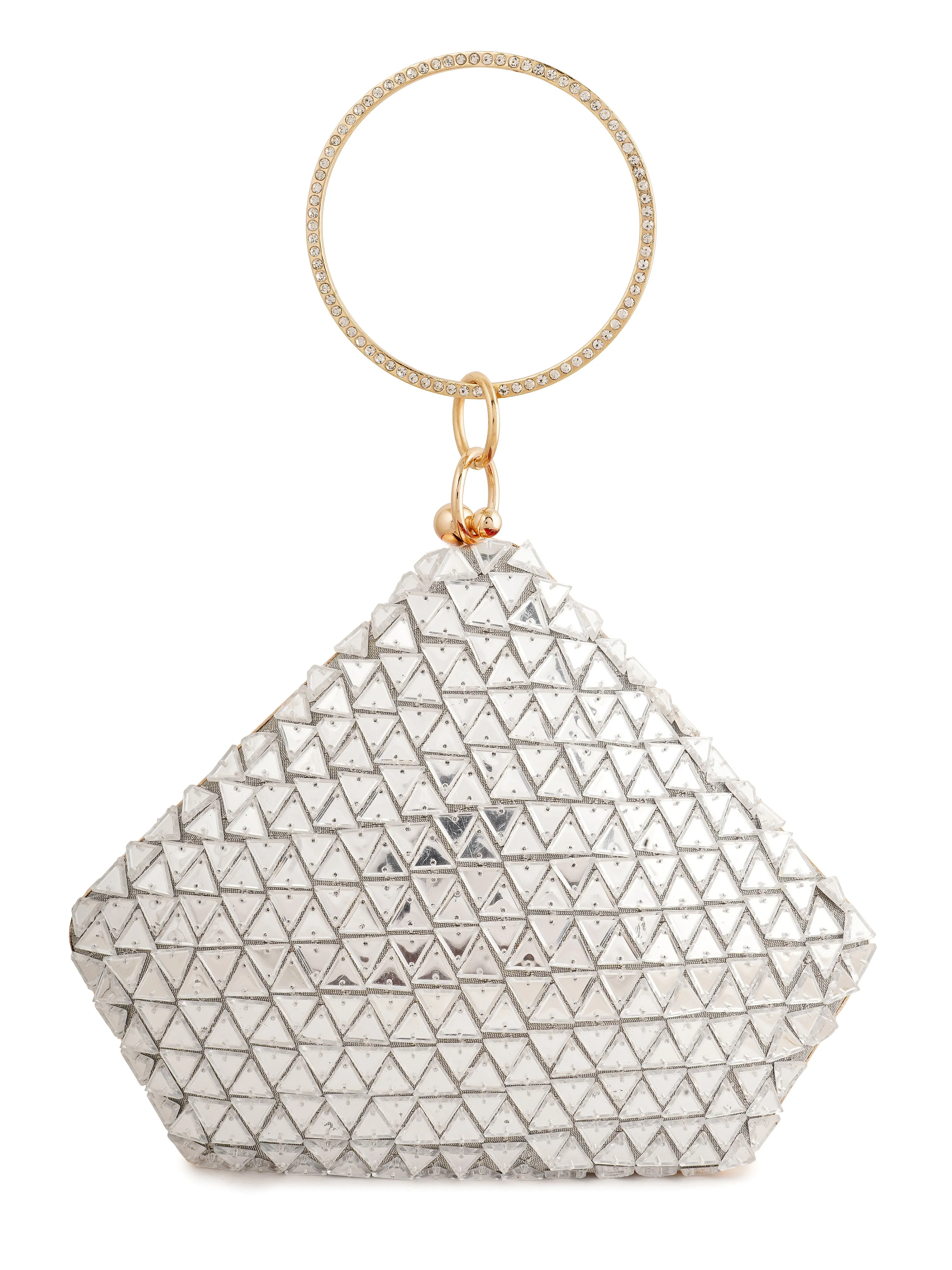 Dazzling Diamond Clutch